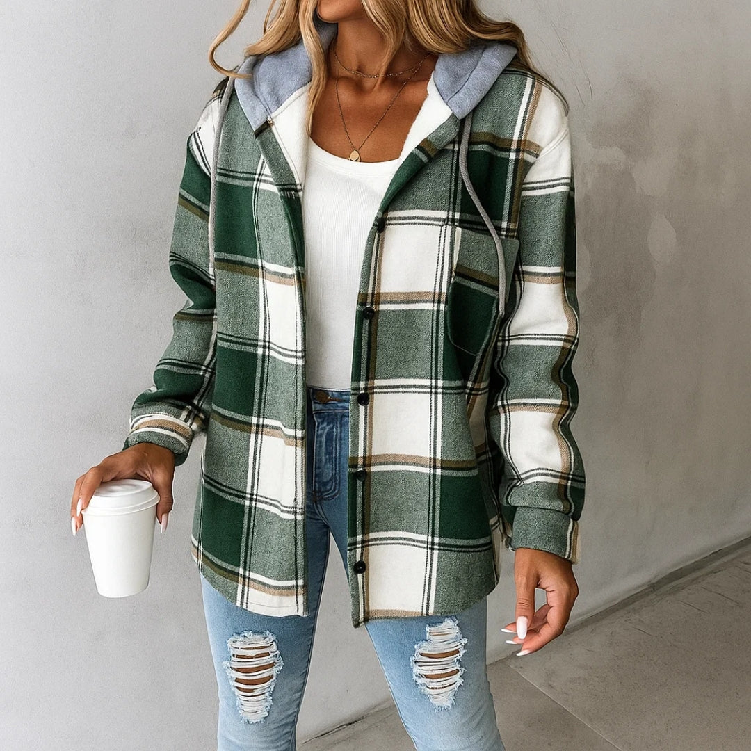 CHAQUETA CUADROS CONFORT OUTDOOR