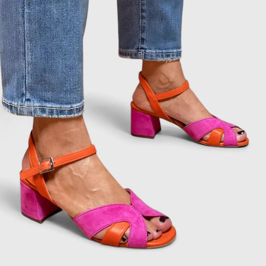 SANDALIAS TACÓN CONFORT ELEGANTE