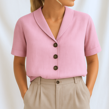 BLUSA LINEN MINIMAL