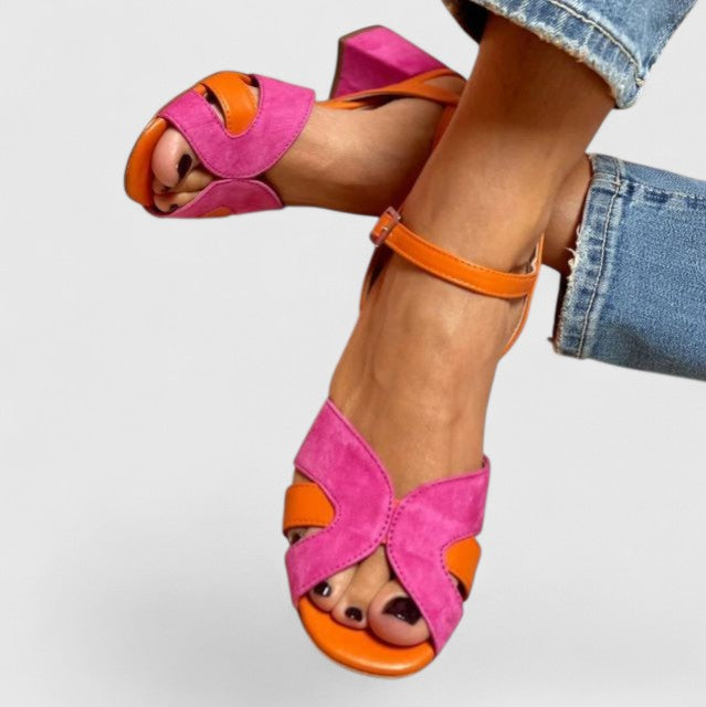 SANDALIAS TACÓN CONFORT ELEGANTE