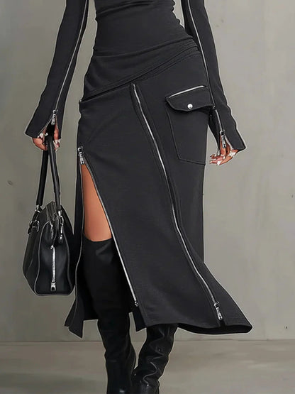 VESTIDO NOVA EDGE MAXI