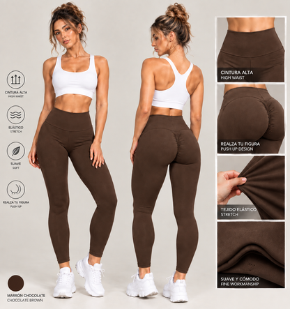 Malla Push Up Sculpt – Cintura Alta