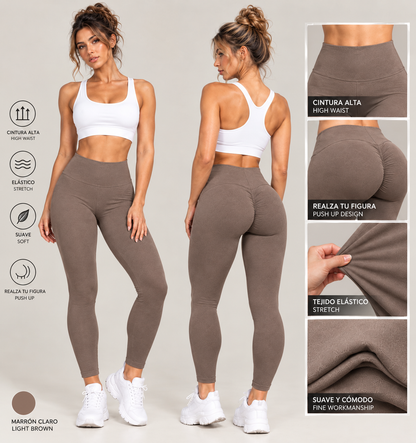 Malla Push Up Sculpt – Cintura Alta