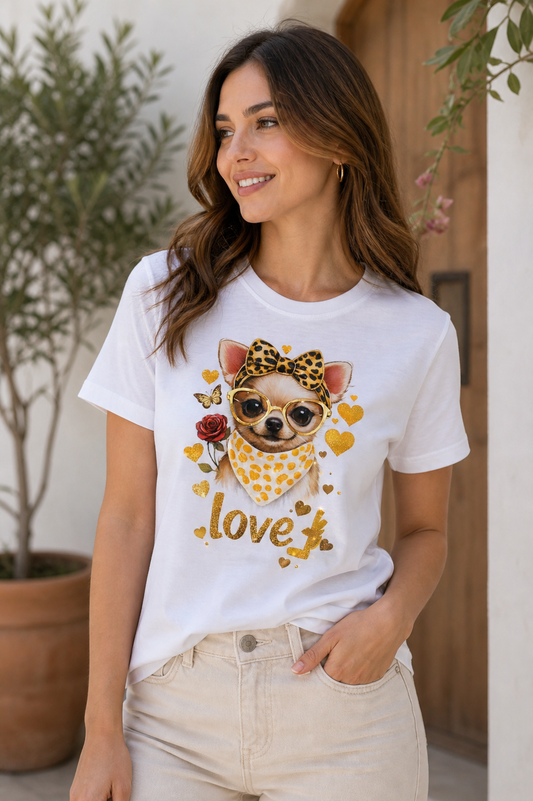 Camiseta Golden Puppy