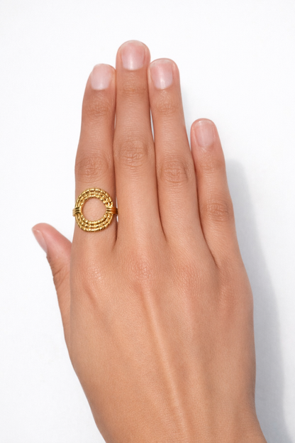 Anillos Dorados Ajustables -Pack&individual