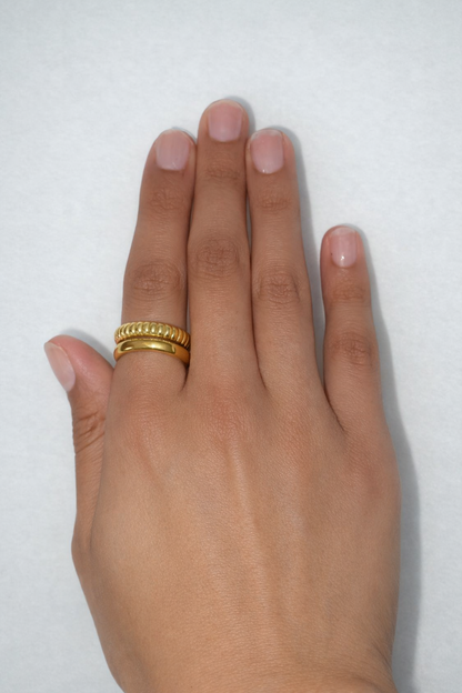 Anillos Dorados Ajustables -Pack&individual