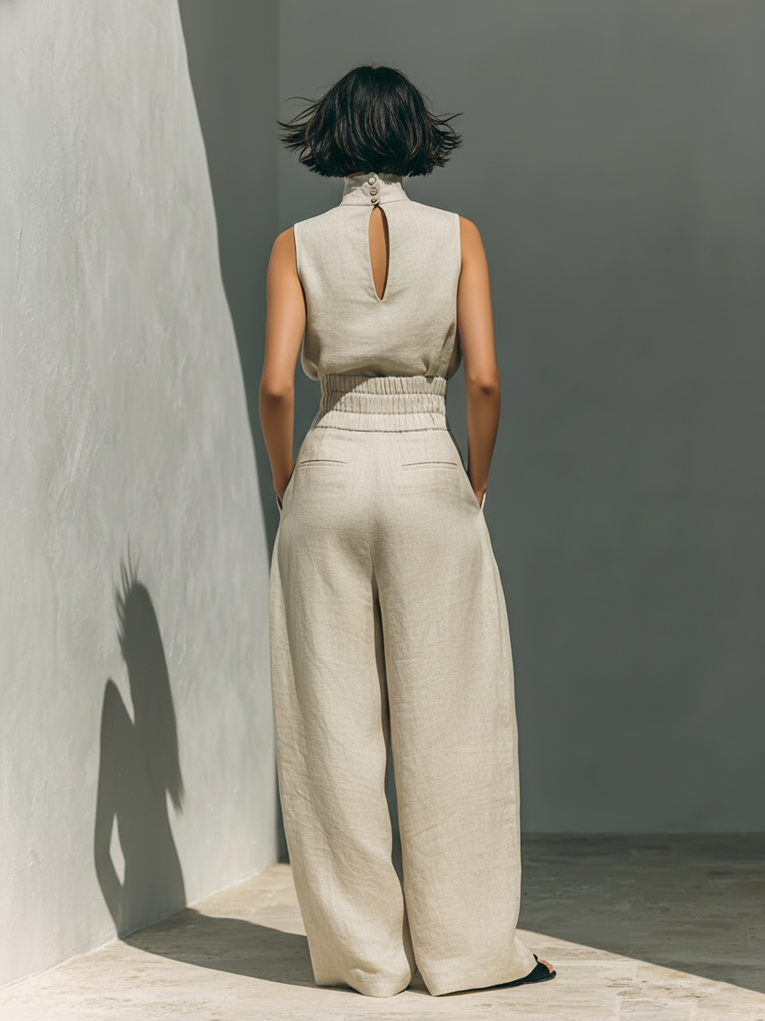 CONJUNTO MINIMAL LINO ELEGANTE
