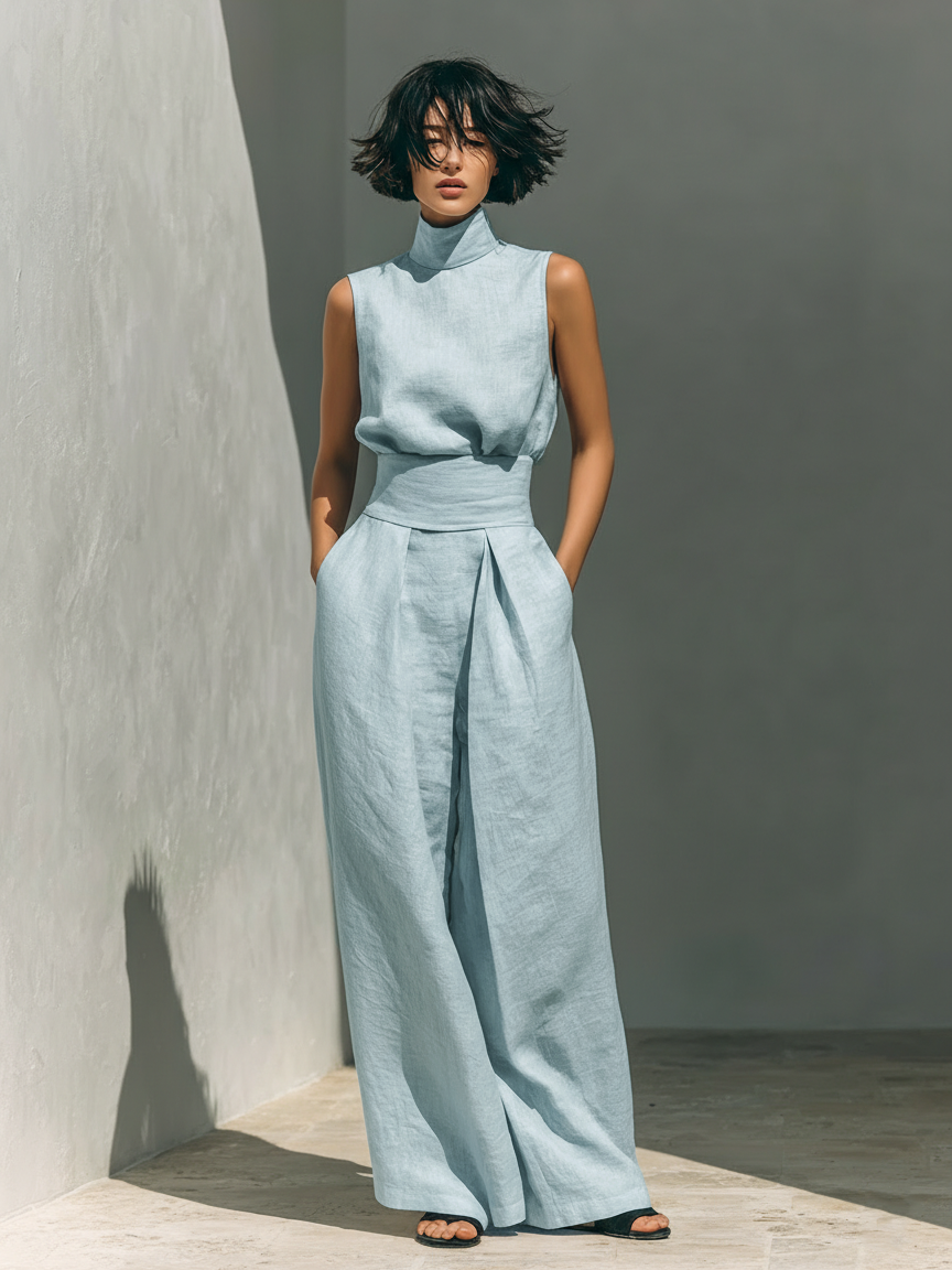 CONJUNTO MINIMAL LINO ELEGANTE