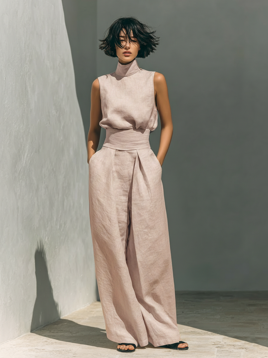 CONJUNTO MINIMAL LINO ELEGANTE