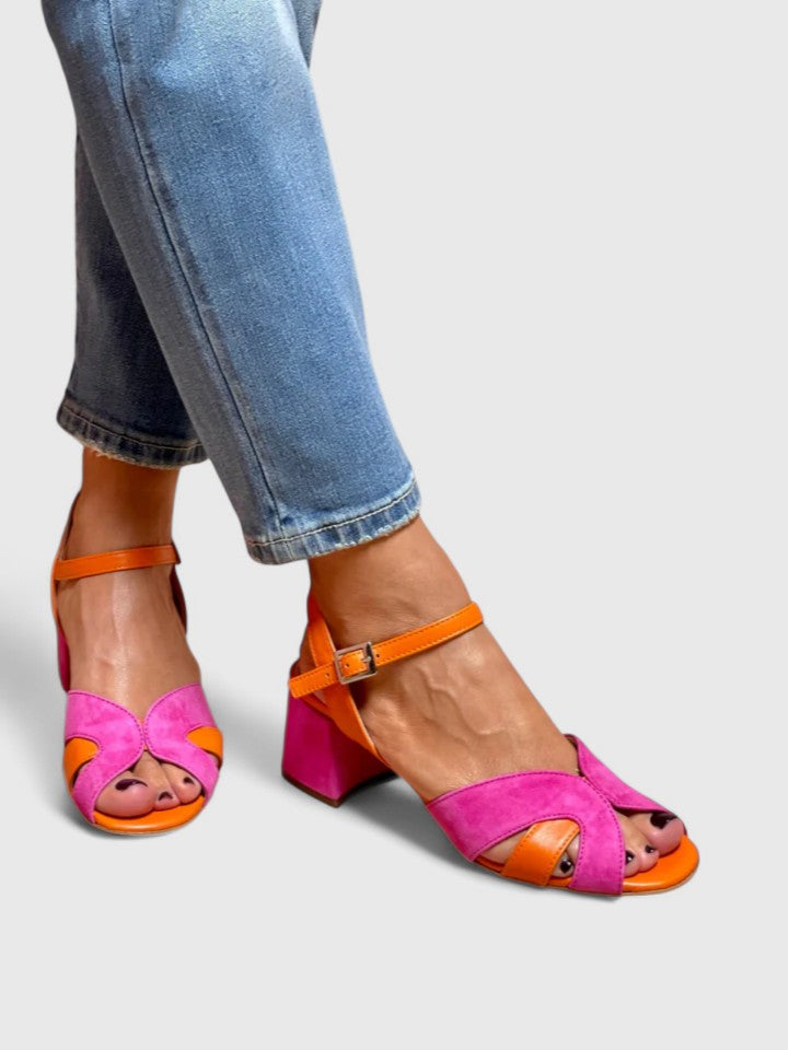 SANDALIAS TACÓN CONFORT ELEGANTE