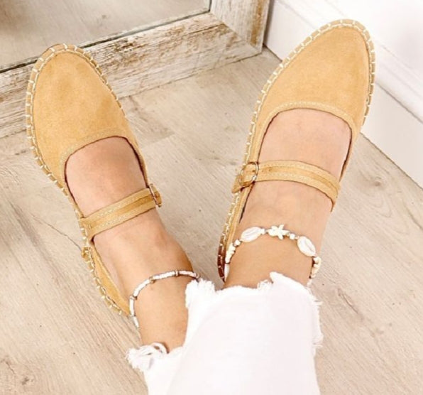 Bailarina Hebilla Camel