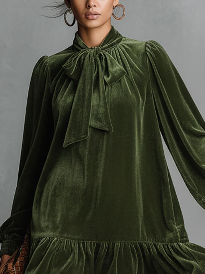 VESTIDO EMERALD CHARM MINI
