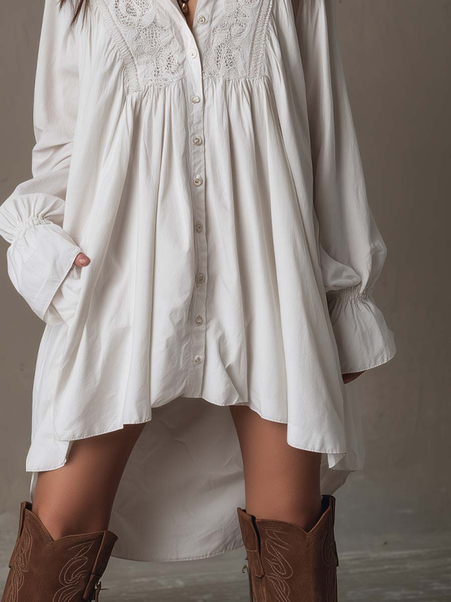 VESTIDO ALBA BOHO MINI
