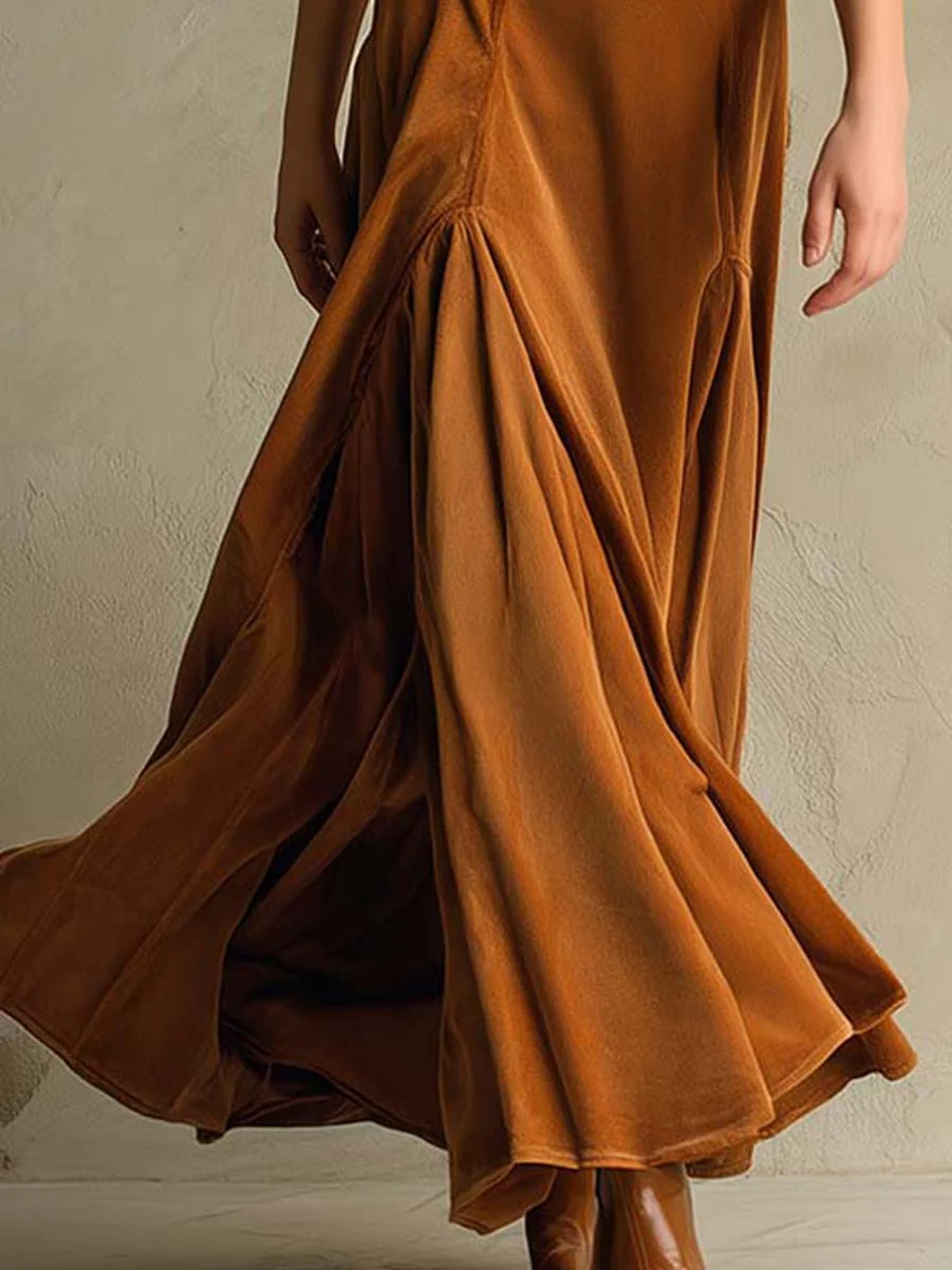 VESTIDO SOLÈNE VINTAGE MAXI
