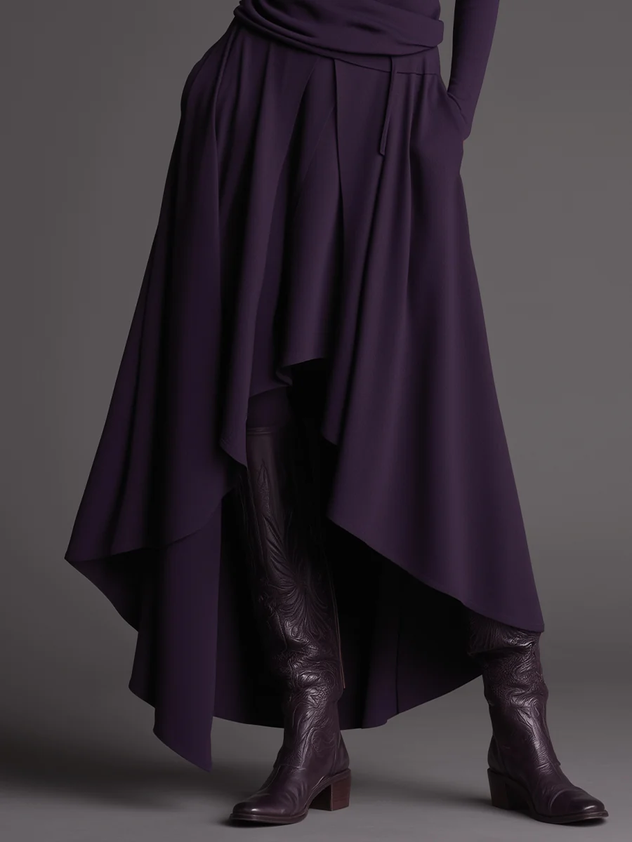 VESTIDO AURORA PLUM SET