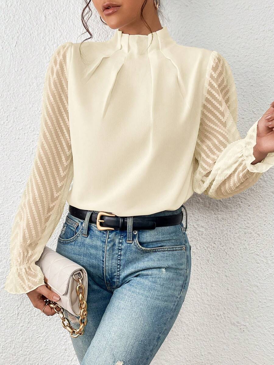 BLUSA PLISADA ELEGANT