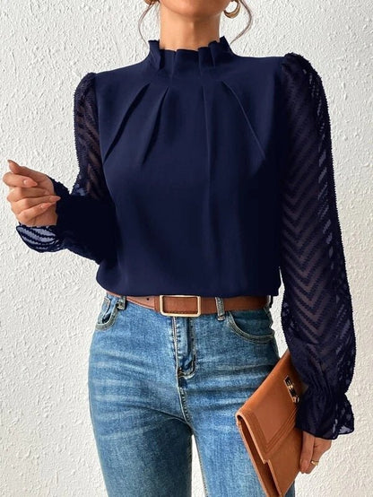 BLUSA PLISADA ELEGANT