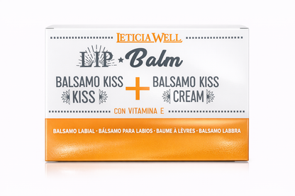 Conjunto BÁLSAMO KISS & CREAM – Leticia Well (con vitamina E)